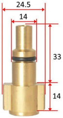 Adapter für Kärcher K Serie Bajonett auf Aldi Workzone King Kraft Top Craft DURO - adapter-fur-karcher-k-serie-bajonett-auf-aldi-workzone-king-kraft-top-craft-duro von M&M Smartek®